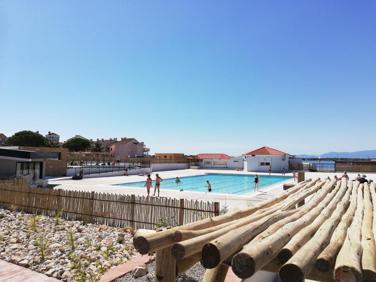 Appartement Tout Confort A Cap Coudalere Avec Vue Magnifique Sur Le Canigou Au Bord Du Lac - Check In Automatise - Parking Gratuit - Aire De Jeux D'Enfants - Le Barcares Ngoại thất bức ảnh