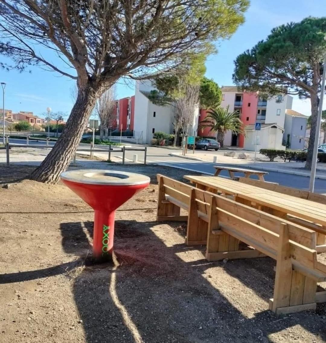 Appartement Tout Confort A Cap Coudalere Avec Vue Magnifique Sur Le Canigou Au Bord Du Lac - Check In Automatise - Parking Gratuit - Aire De Jeux D'Enfants - Le Barcares Ngoại thất bức ảnh